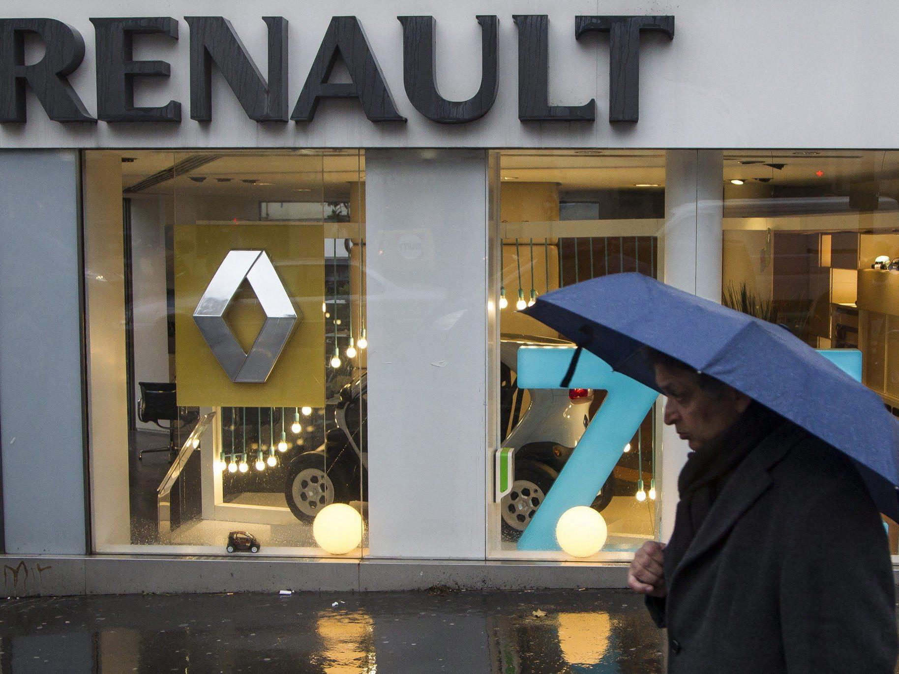 Renault steht im Regen - jetzt sollen die Arbeiter sparen.