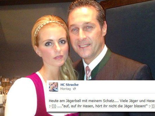 Sexismus oder nicht? Strache-Posting spaltet Meinungen.