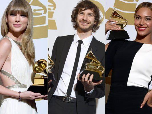 Taylor Swift, Gotye und Beyonce wurden bei den Grammys 2013 ausgezeichnet