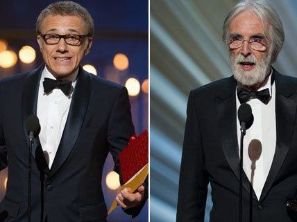 Österreich freut sich für die zwei Oscar Gewinner Christoph Waltz und Michael Haneke Österreich freut sich für die zwei Oscar Gewinner Christoph Waltz und Michael Haneke