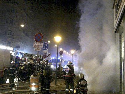 Zwei Verletzte bei Brand in Wien-Landstraße
