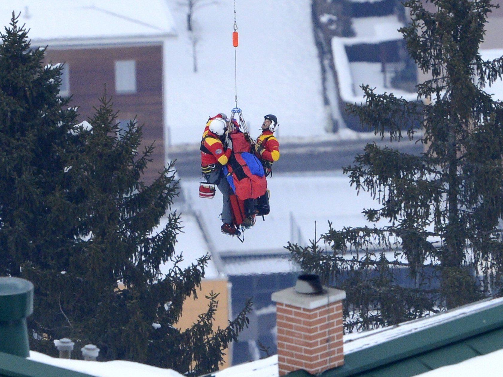 Topfavoritin Lindsey Vonn im Super-G der Damen in Schladming schwer gestürzt. Topfavoritin Lindsey Vonn im Super-G der Damen in Schladming schwer gestürzt.