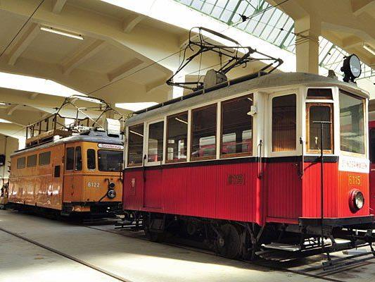 Im Wiener Straßenbahnmuseum