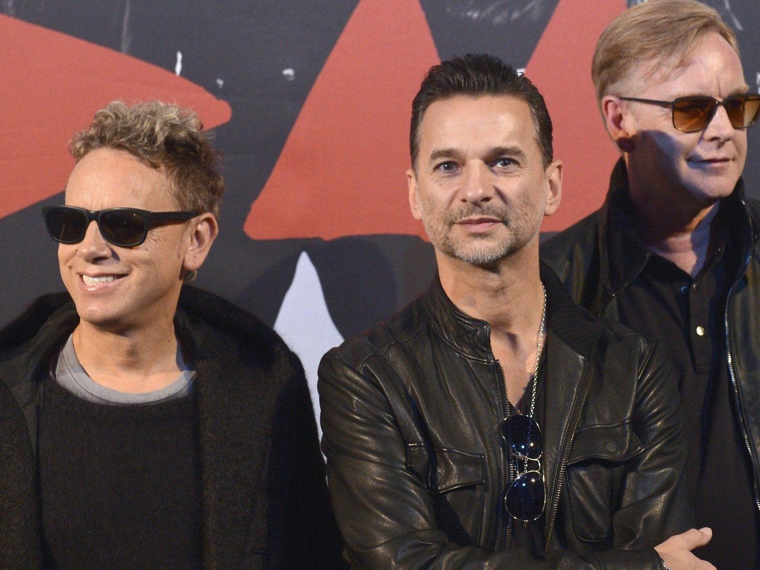 Depeche Mode treten am 24. März 2013 in Wien auf.