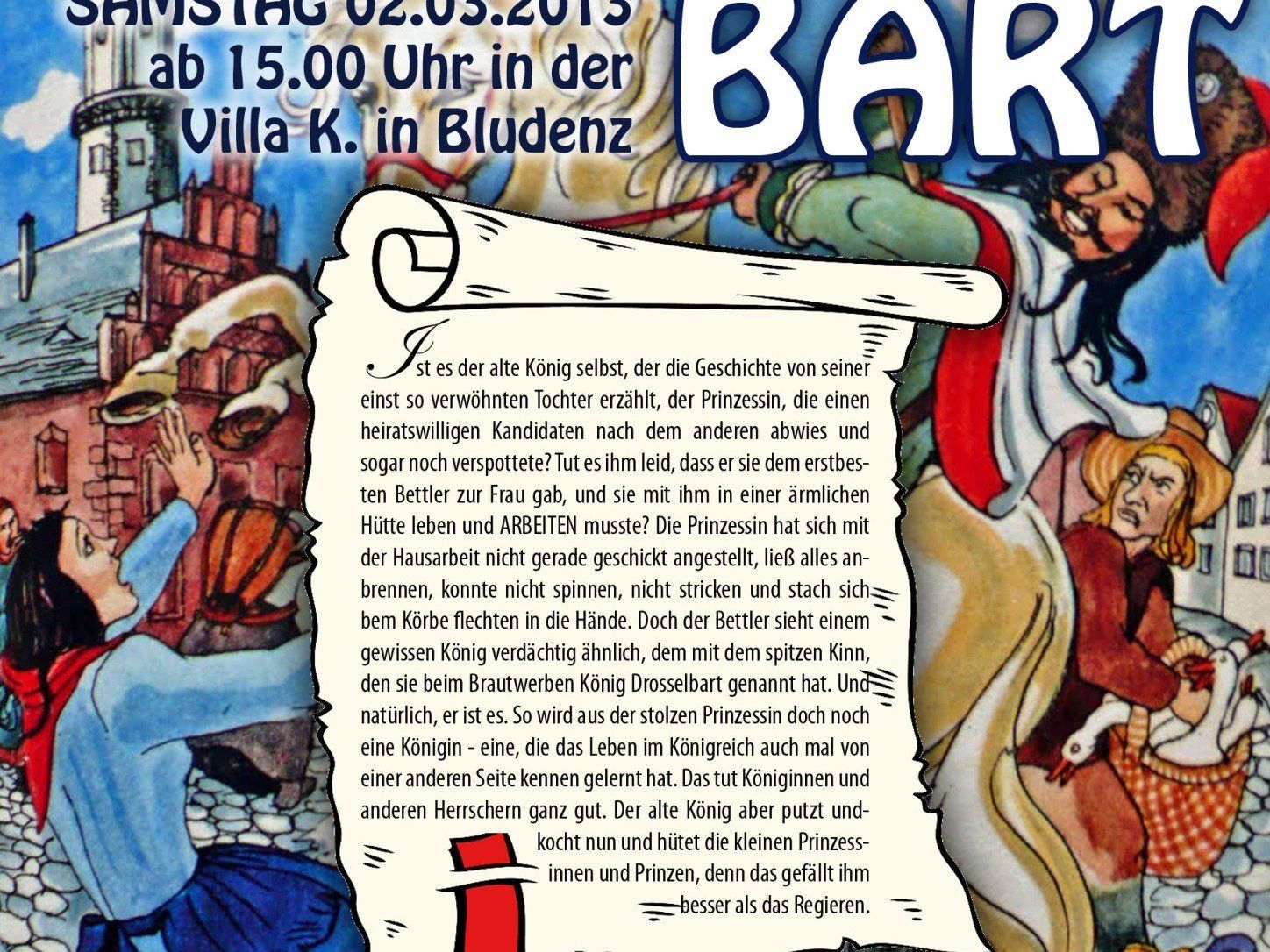 Kindertheater König Drosselbart Villa K. Kindertheater König Drosselbart Villa K.