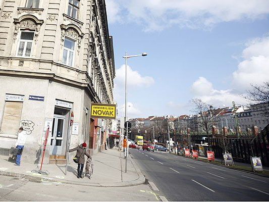 Lerchenfelder Gürtel in Ottakring: Hier fielen die Schüsse