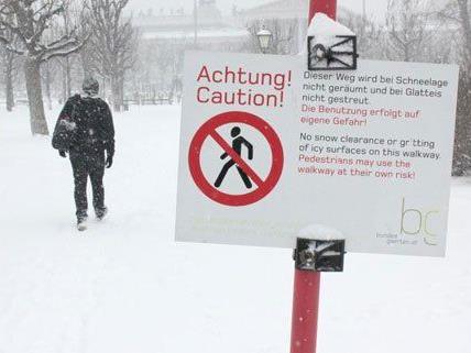Winterwetter - Erwartetes Schneechaos in Ostösterreich bleibt aus
