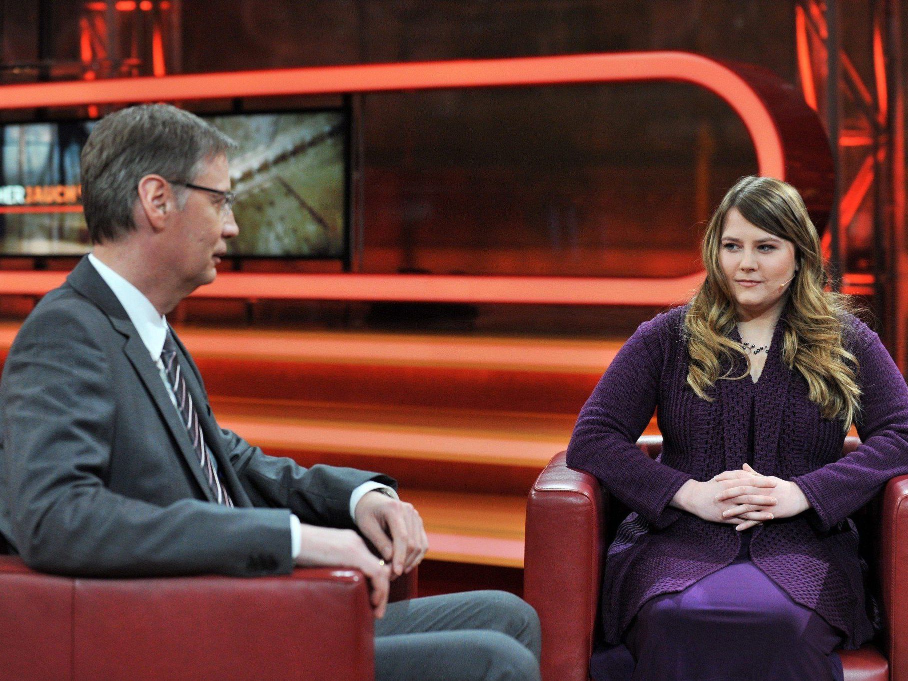 Natascha Kampusch im Interview mit Günter Jauch. Natascha Kampusch im Interview mit Günter Jauch.