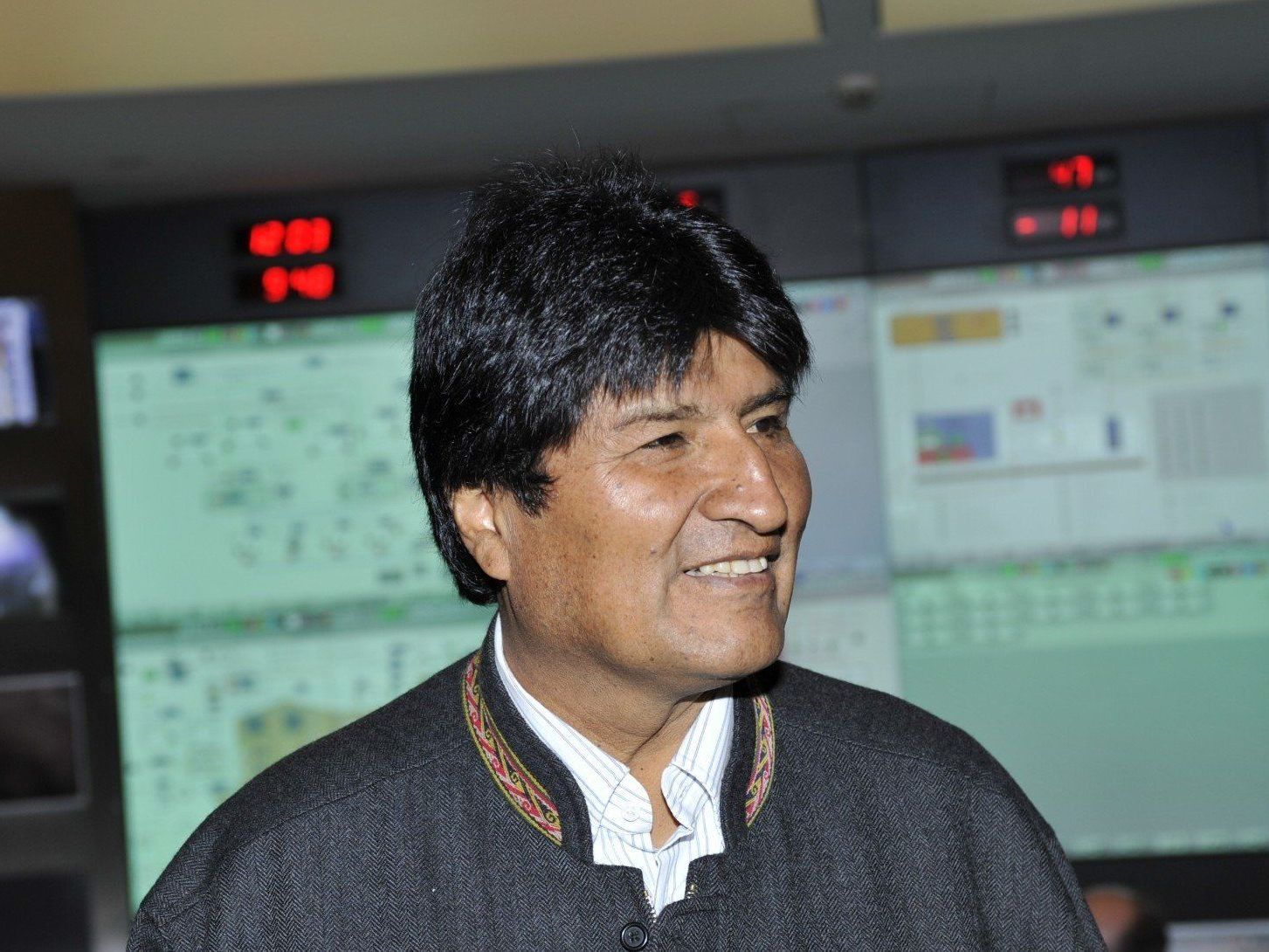Der bolivianische Präsident Evo Morales besuchte die Müllverbrennungsanlange in der Spittelau. Der bolivianische Präsident Evo Morales besuchte die Müllverbrennungsanlange in der Spittelau.