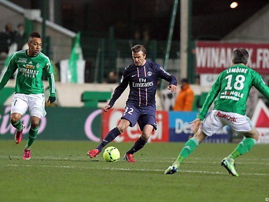Beckham war diesmal kein Glücksbringer für PSG Beckham war diesmal kein Glücksbringer für PSG