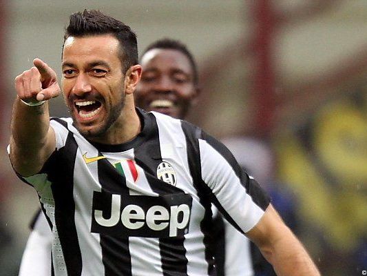 Quagliarella brachte Juve in Führung Quagliarella brachte Juve in Führung