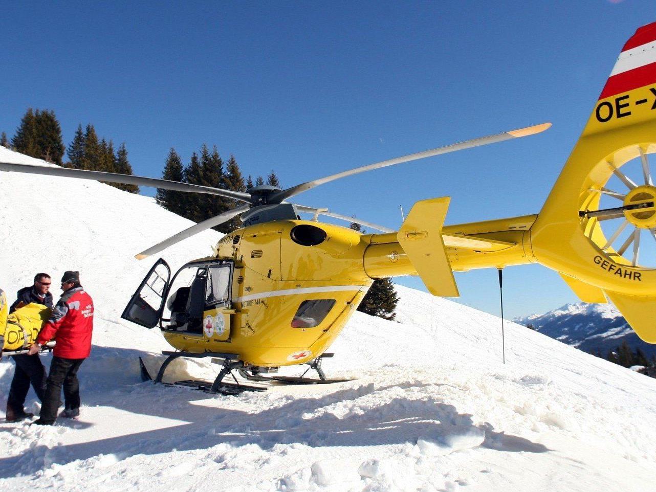 Ein sechsjähriger Bub aus Wien wurde bei einem Ski-Unfall in Tirol schwer verletzt.
