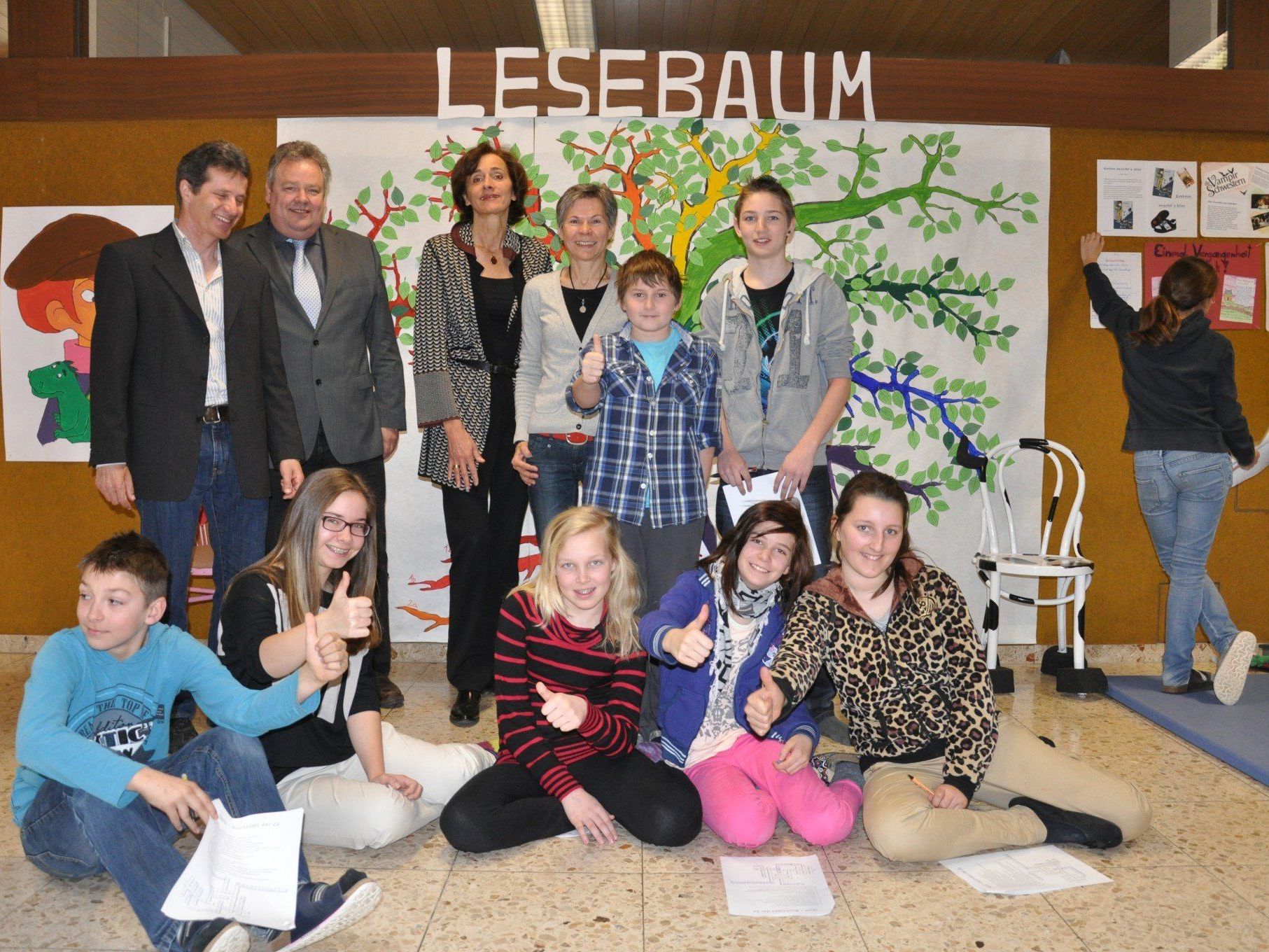 Der landesweite Lesetag begeisterte viele Schüler in Sulz und Röthis. Der landesweite Lesetag begeisterte viele Schüler in Sulz und Röthis.