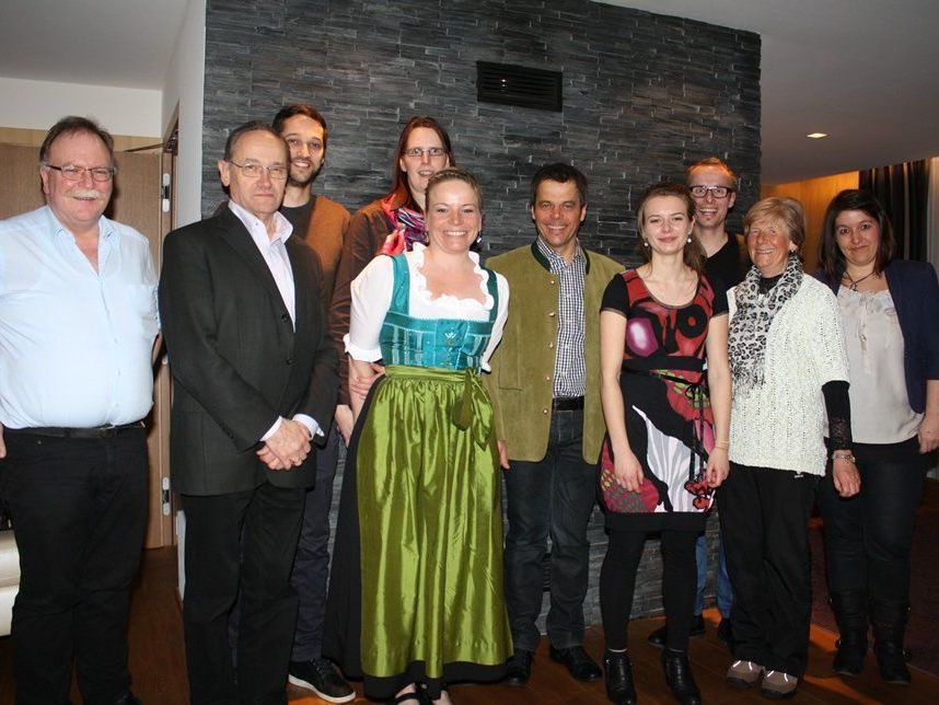 Der neugewählte Ausschuss des Tourismusvereins Lingenau Der neugewählte Ausschuss des Tourismusvereins Lingenau