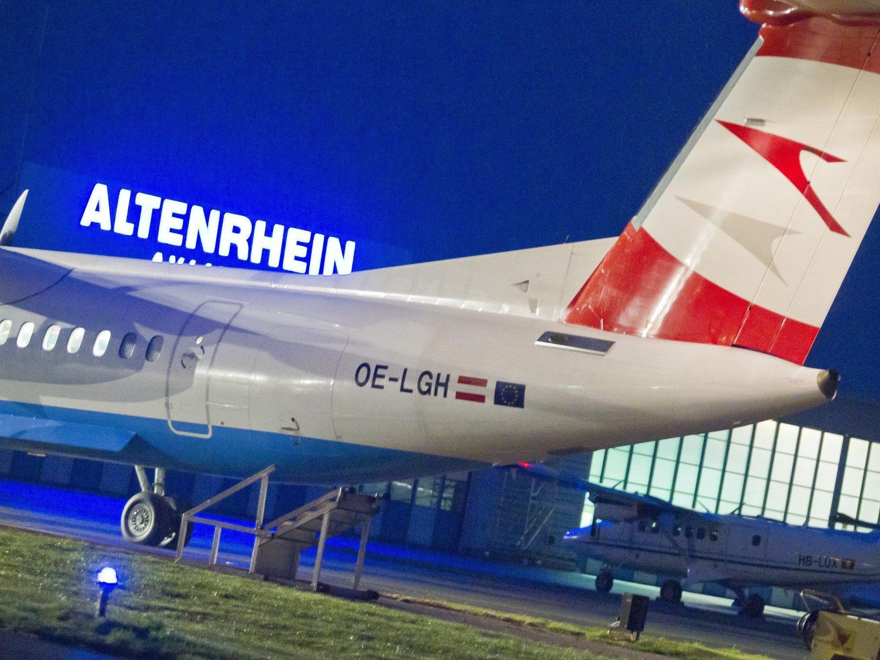 Austrian Airlines stellt Flüge nach Altenrhein mit dem Sommerflugplan ein.