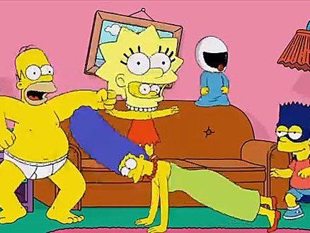 Der "Harlem-Shake" in der leicht veränderten Version der Simpsons. Der "Harlem-Shake" in der leicht veränderten Version der Simpsons.
