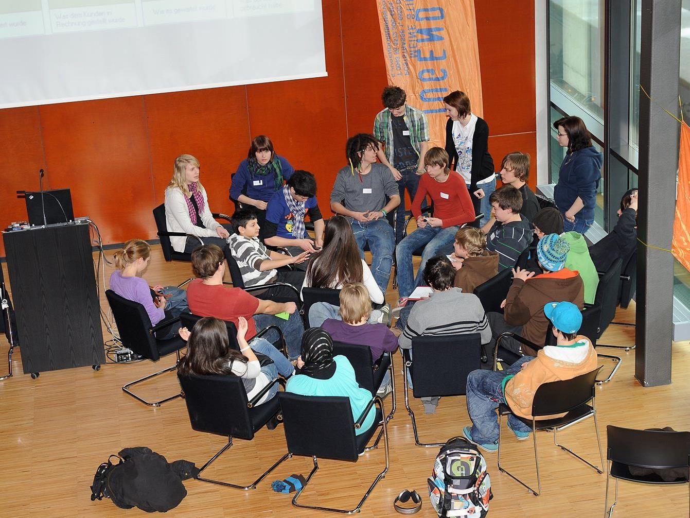 Klassensprechertreffen in Dornbirn - Jugendliche wollen mehr Mitsprache in der Schule.
