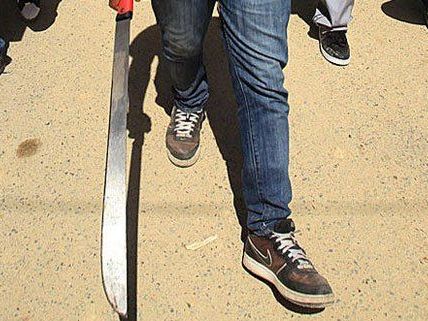 Gleich mehrere Männer sollen mit Macheten bewaffnet in Wien-Leopoldstadt unterwegs gewesen sein. Gleich mehrere Männer sollen mit Macheten bewaffnet in Wien-Leopoldstadt unterwegs gewesen sein.