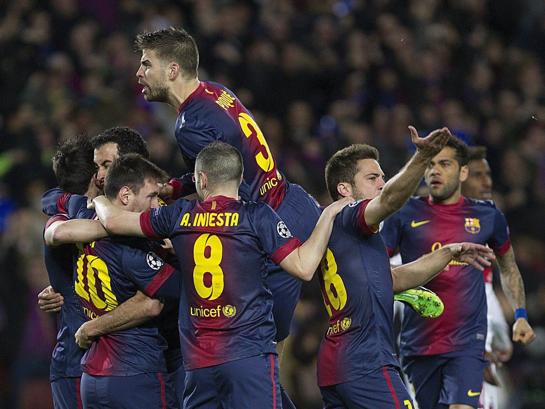 Überzeugende Leistung des FC Barcelona. Überzeugende Leistung des FC Barcelona.