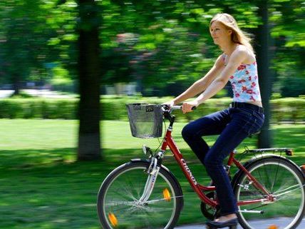 Der Fahrradverkehranteil in Wien soll 2013 auf acht Prozent steigen.