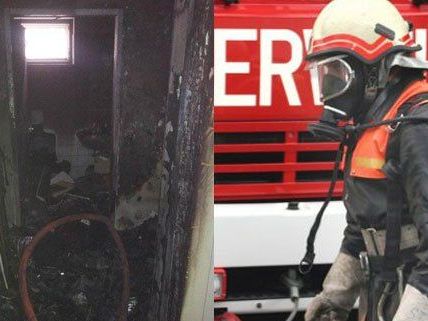 Drei Personen mussten nach dem Wohnungsbrand ins Spital gebracht werden. Drei Personen mussten nach dem Wohnungsbrand ins Spital gebracht werden.