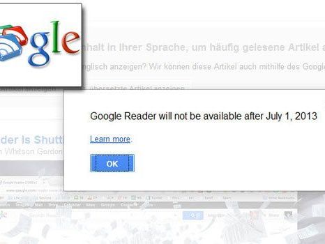 Am ersten Juli gehen nach acht Jahren die Lichter aus: Google stampft den Reader ein. Am ersten Juli gehen nach acht Jahren die Lichter aus: Google stampft den Reader ein.