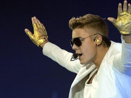 Justin Bieber musste ohne "Mally" nach Wien kommen.