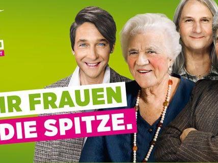 Die Plakatständer der Grünen müssen in Wien wieder entfernt werden.