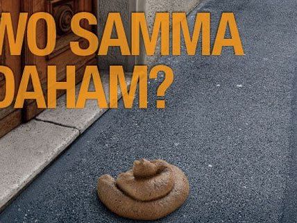 Die neuen Plakate sollen zu mehr Sauberkeit in der Stadt aufrufen. Die neuen Plakate sollen zu mehr Sauberkeit in der Stadt aufrufen.