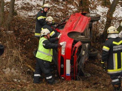 Zwei Personen wurden bei dem Unfall in Niederösterreich verletzt.