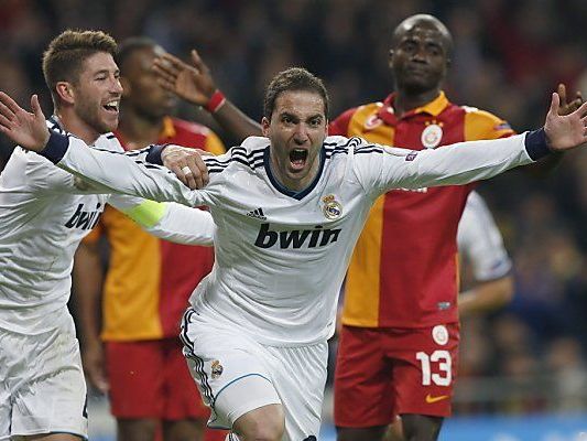 Die Madrilenen besiegten Galatasaray klar 3:0 Die Madrilenen besiegten Galatasaray klar 3:0