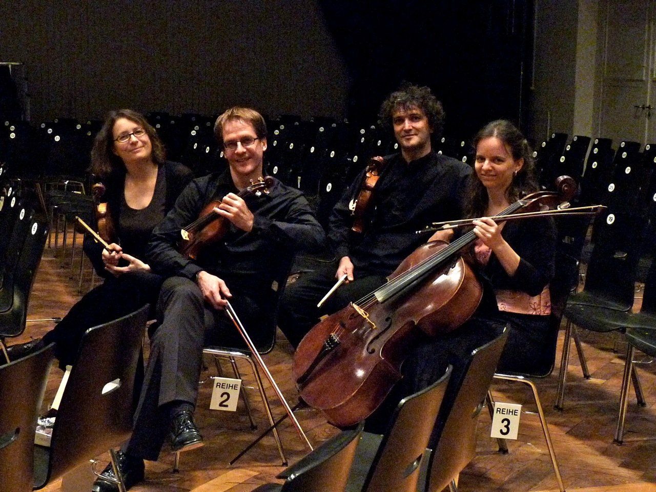 Das epos:quartett eröffnet die Konzertreihe "Pforte im Frauenmuseum". Das epos:quartett eröffnet die Konzertreihe "Pforte im Frauenmuseum".