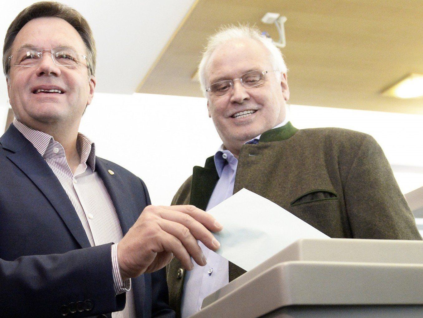 Landtagswahl-Tirol: Günther PLatter wird mit allen Gruppierungen sprechen. Landtagswahl-Tirol: Günther PLatter wird mit allen Gruppierungen sprechen.