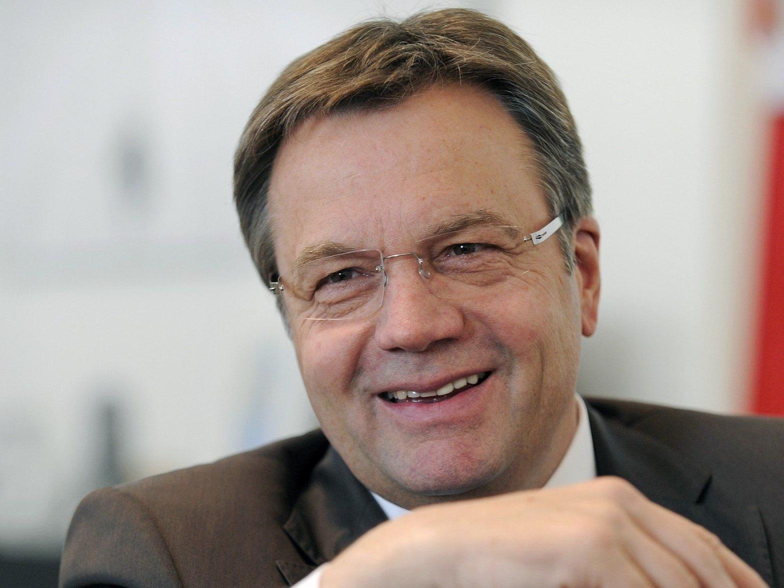Günther Platter leitete am Samstag den ÖVP-Walkampf für die Landtagswahl in Tirol ein.