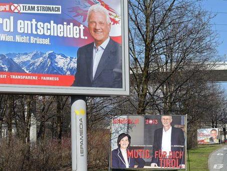 Newcomer und Kleinparteien wittern bei der Landtagswahl in Tirol ihre Chance.