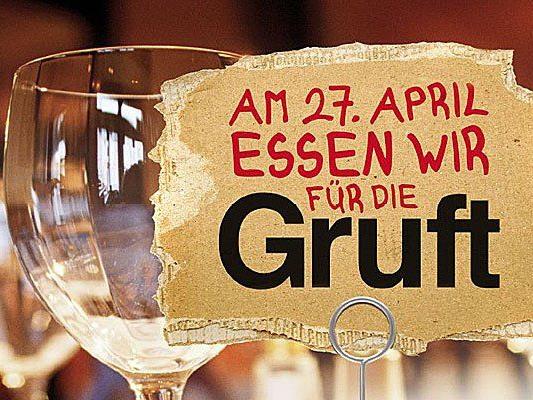 An der Aktion "Essen für die Gruft" nehmen über 200 Wiener Lokale teil