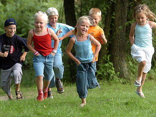 Kinder lieben es, zu laufen - die ideale Voraussetzung für den Coca Cola Run
