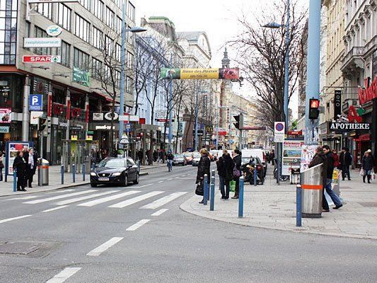 Auf der Mariahilfer Straße wird sich vieles ändern - einen Eindruck bekommt man durch den "Proberaum"