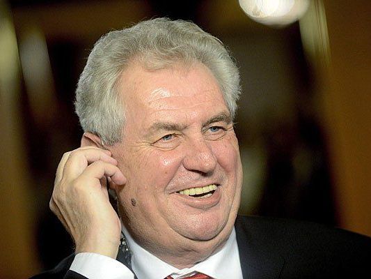 Der neue tschechische Präsident Milos Zeman besucht am Dienstag und Mittwoch Österreich