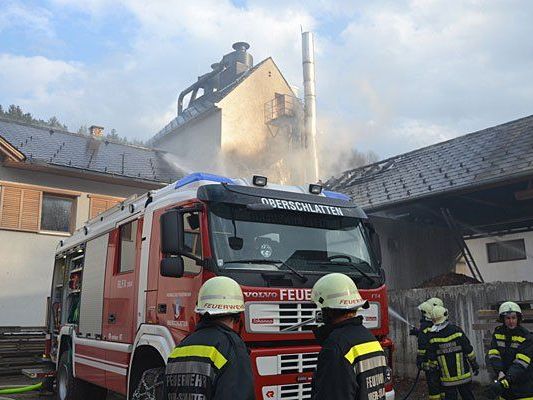 Einsatz in Oberschlatten (Bezirk Wiener Neustadt) Einsatz in Oberschlatten (Bezirk Wiener Neustadt)