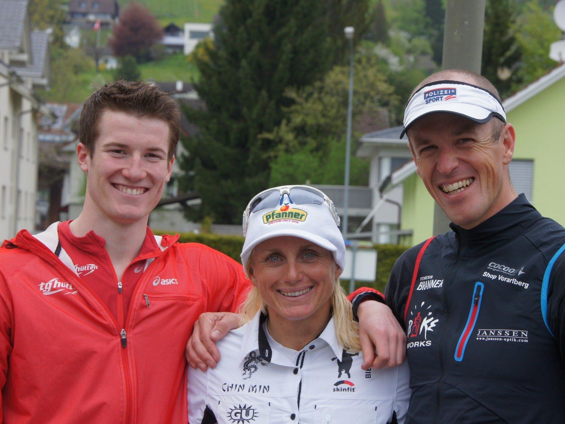 Martin Bader, Yvonne van Vlerken und Mathias Buxhofer sorgten für einen Sieg, und gute Platzierungen.