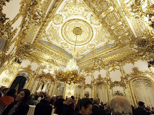 Das in neuem Glanz erstrahlende Stadtpalais Liechtenstein begeisterte die Besucher