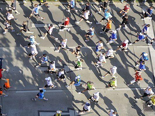 Beim Vienna City Marathon winkt heuer strahlender Sonnenschein
