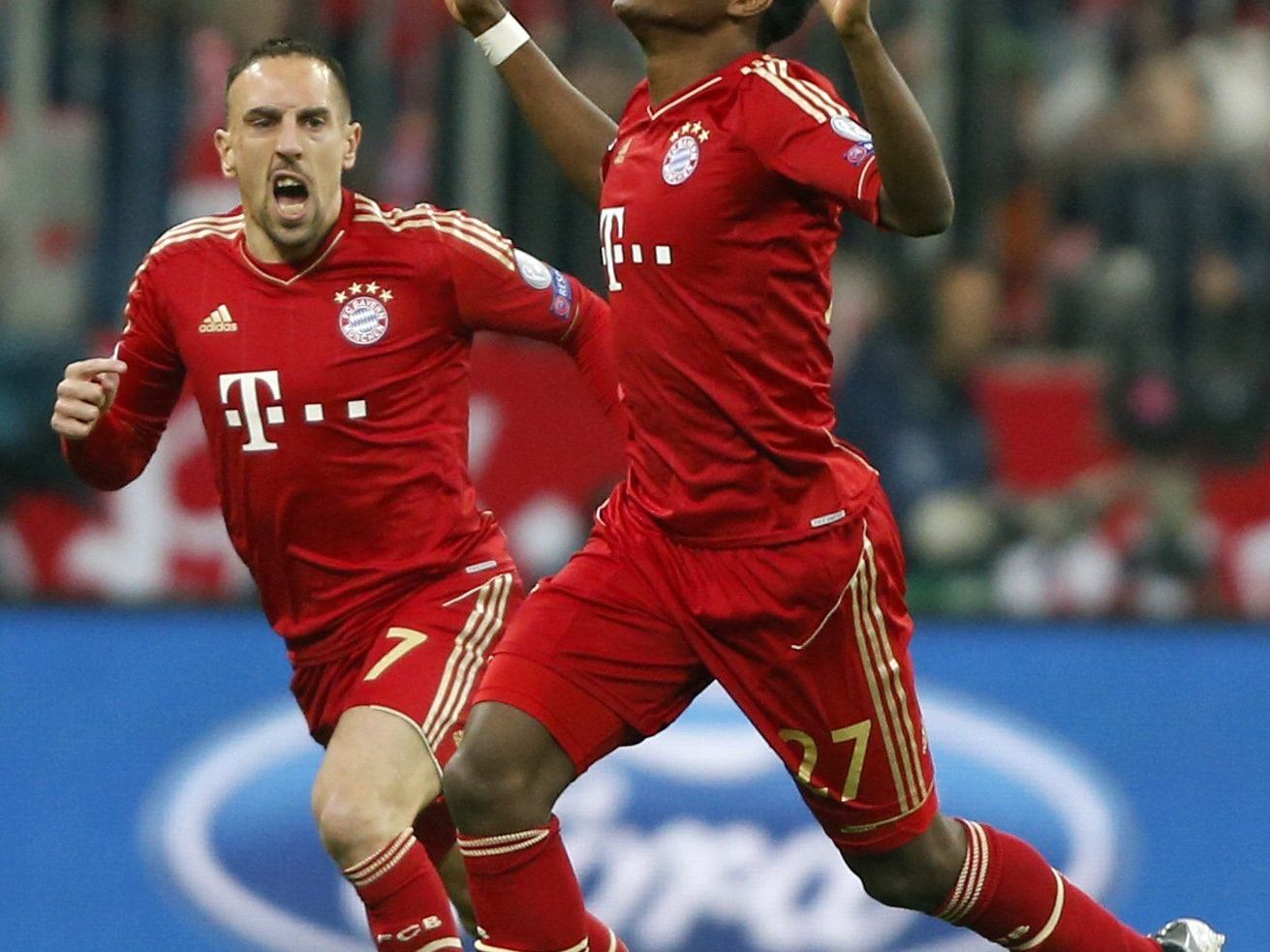 Alaba traf bei Bayerns 2:0-Heimsieg gegen Juventus. Alaba traf bei Bayerns 2:0-Heimsieg gegen Juventus.