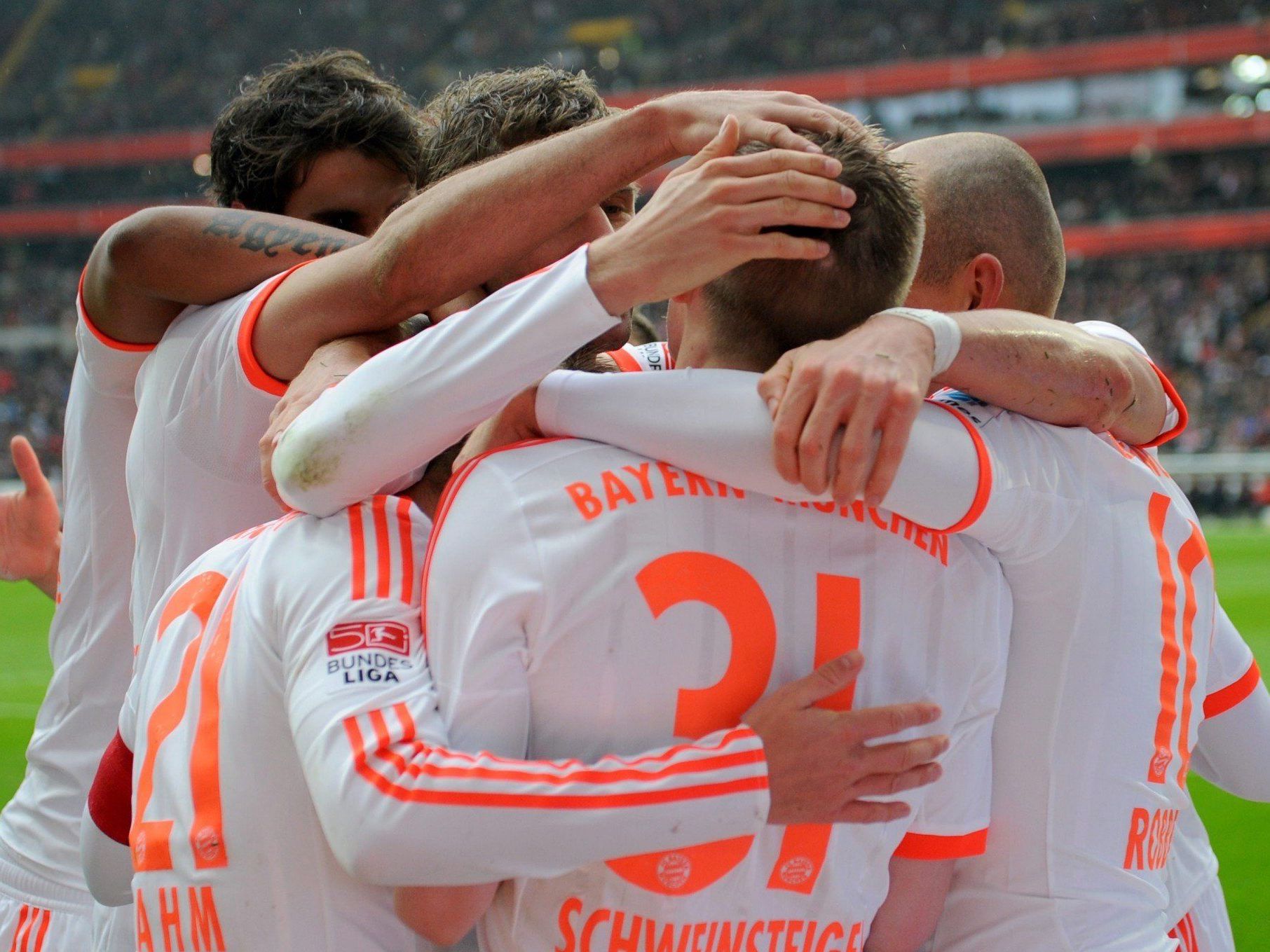 23. Bundesliga-Titel für die Münchner. 23. Bundesliga-Titel für die Münchner.