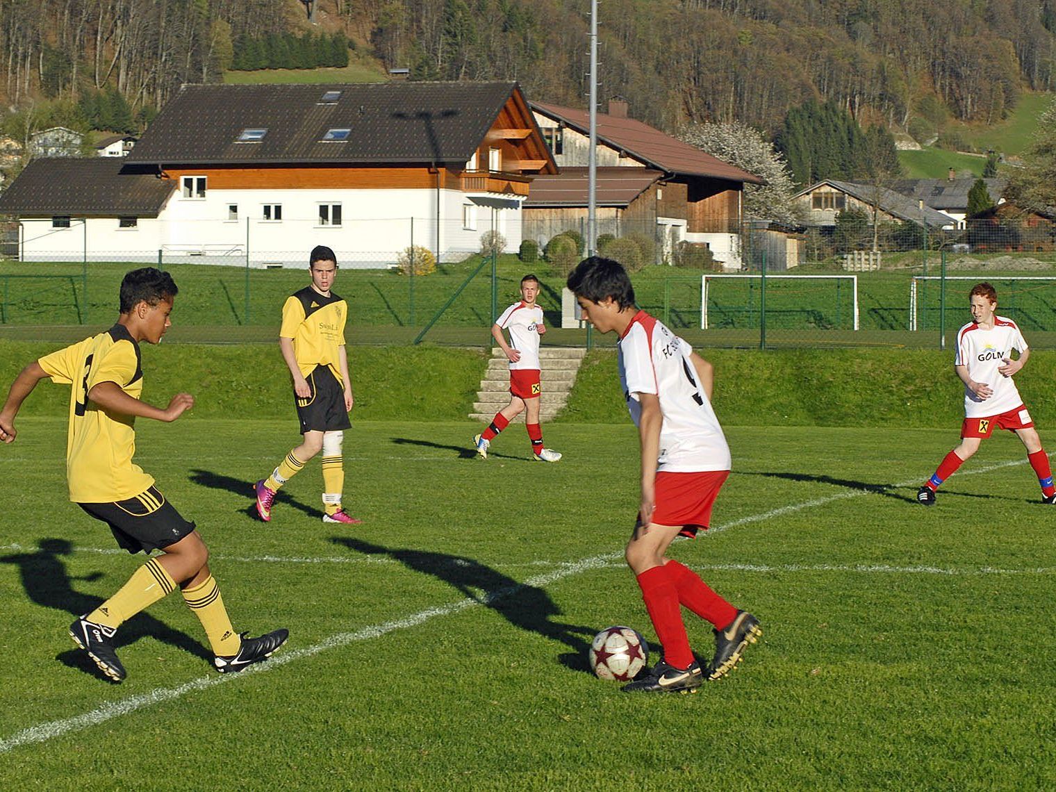 Freundschaftsspiel in Schruns Freundschaftsspiel in Schruns