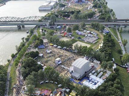 Vom 21. bis 23. Juni findet in Wien das 30. Donauinselfest statt.