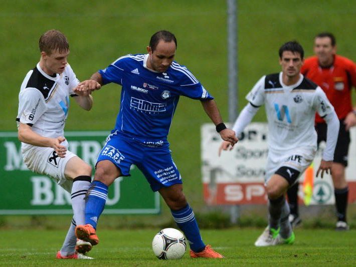 Andelsbuch-Spielertrainer Reinaldo Ribeiro hofft auf einen Derbysieg. Andelsbuch-Spielertrainer Reinaldo Ribeiro hofft auf einen Derbysieg.