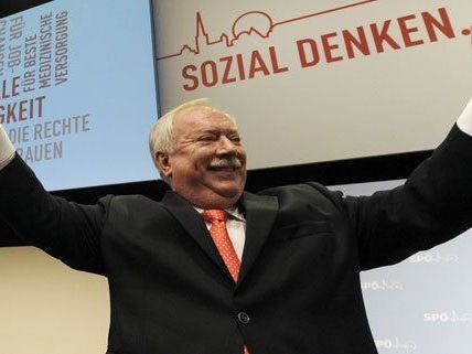 Sichtlich erfreut war der Wiener Bürgermeister über das Ergebnis seiner Wiederwahl. Sichtlich erfreut war der Wiener Bürgermeister über das Ergebnis seiner Wiederwahl.
