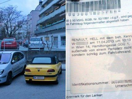 In Wien-Penzing werden Falschparker seit April anscheinend vermehrt gestraft.